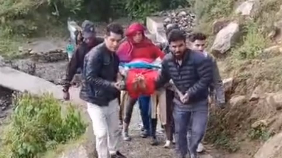 Tehri Weather: Lightning Strikes Wreak Havoc in ghansali  Two Women Rendered Unconscious Sheep and Goats Dead
