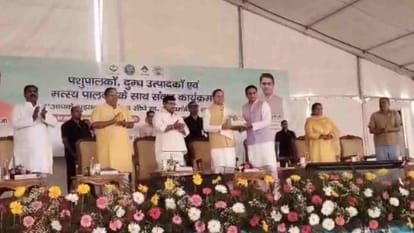 सीएम धामी ने पशुपालकों और दुग्ध उत्पादकों से की बातचीत देहरादून उत्तराखंड समाचार हिंदी में