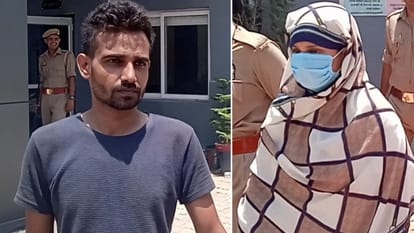 बाप का कत्ल करने वाले बेटे की कहानी:इंस्टाग्राम पर दो बच्चों की मां से दोस्ती, महिला मित्र संग इसलिए मार डाला – Young Man Murders Father After Being Evicted Accused Arrested Along With Female Companion In Loni Ghaziabad