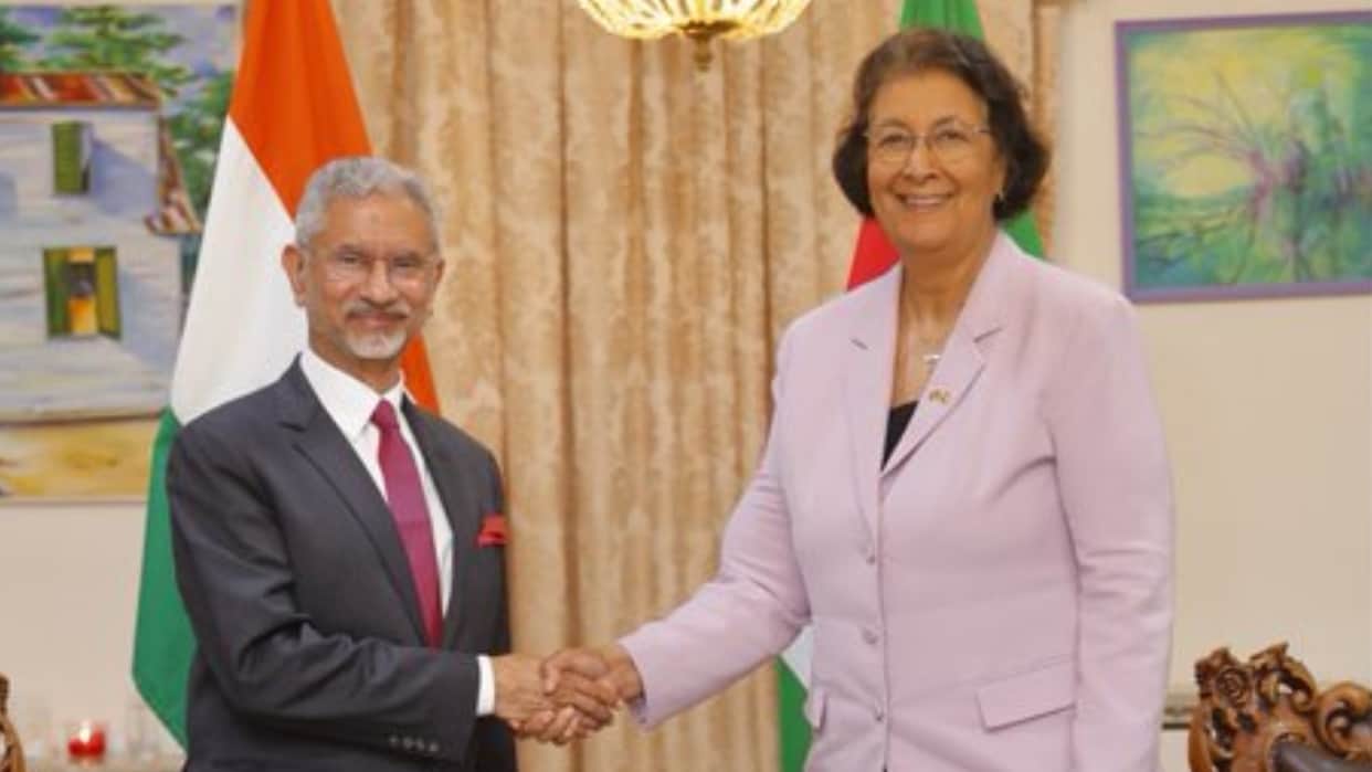 EAM S Jaishankar calls on Surinamese President Jennifer Geerlings Simons pushes deeper bilateral cooperation