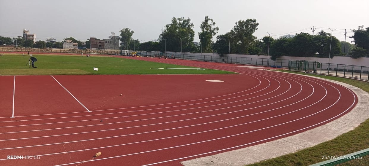 Kanpur Construction of citys first synthetic track enters final stages practice fees set at 1000 and 2000