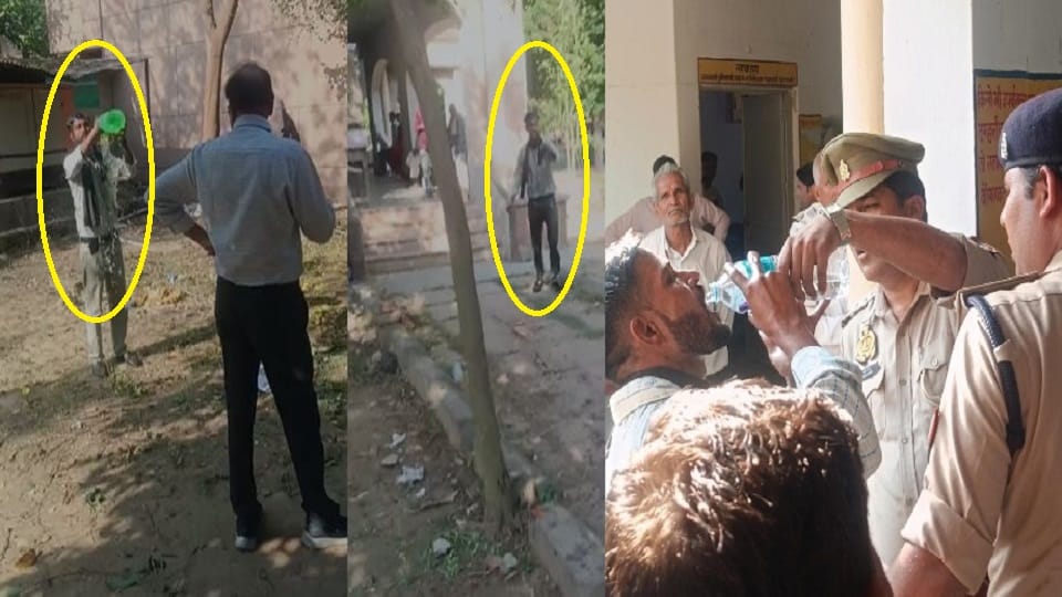 Farmer attempted suicide by pouring diesel on himself
