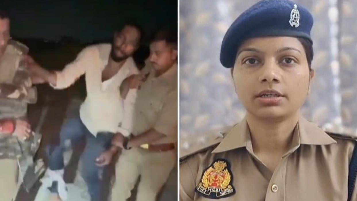 Gunshots ring out in Jaunpur criminal injured fleeing after firing police country pistol cartridges recovered