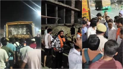 Kotputli-Behror: Uproar over pickup truck loaded with meat driver's allegations against police spark sensation