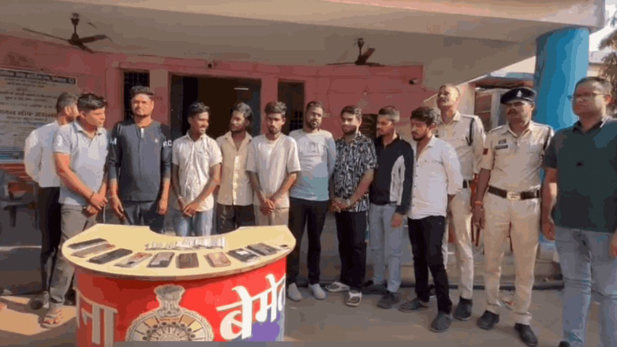10 Accused Arrested in Online IPL Betting Racket in Bemetara