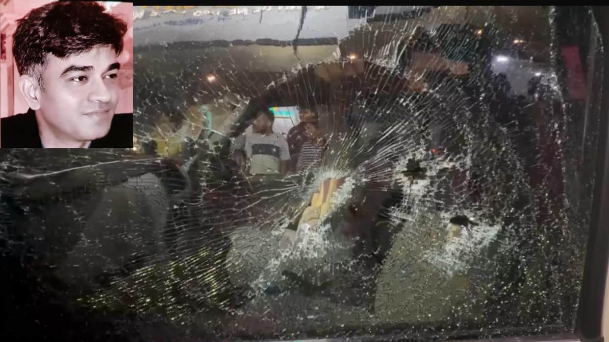 West Bengal Violence bjp-leader-suvendu-adhikaris-cloase-aidechandranath-shot-dead-in-kolkata-madhyamgram