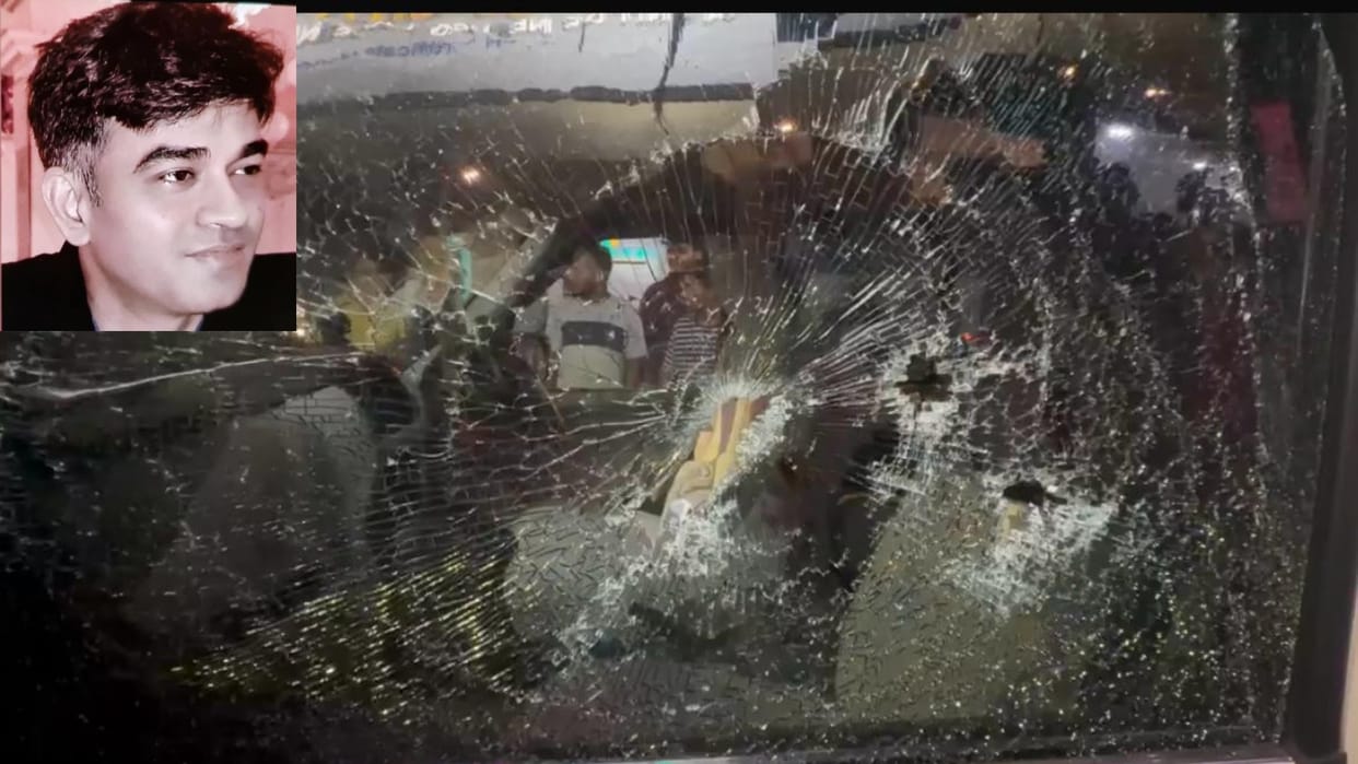 West Bengal Violence bjp-leader-suvendu-adhikaris-cloase-aidechandranath-shot-dead-in-kolkata-madhyamgram