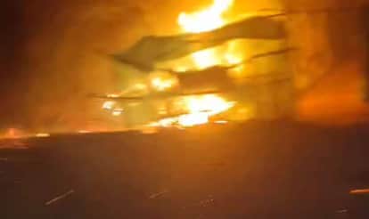 sagar storm fire incident hotel and farm fire weather update news