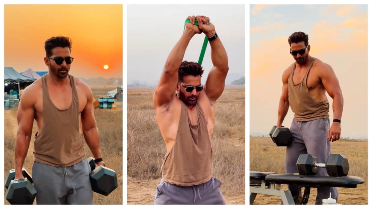 Harshvardhan Rane trains in the middle of nowhere for Force 3 shoot with Newton Second Law of Motion