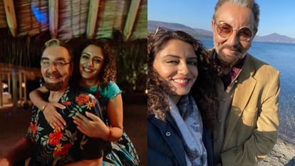 kabir bedi photos with fourth wife parveen bedi on social media