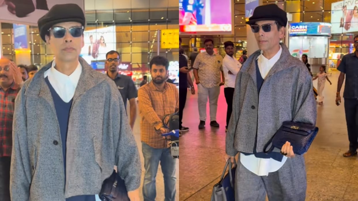 Karan Johar Returns from Met Gala Trolled Over Airport Look and Bag Worth Lakhs