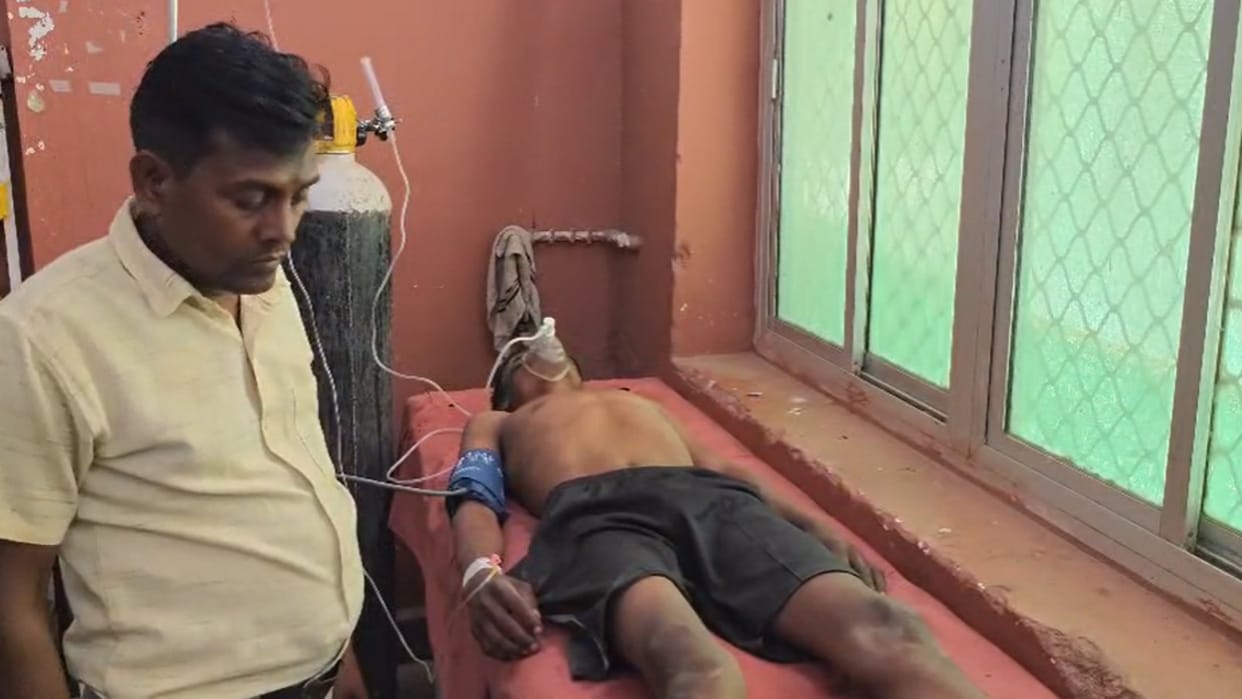 As soon as the girl left, the young man took a horrific step, tried to commit suicide by hanging himself.