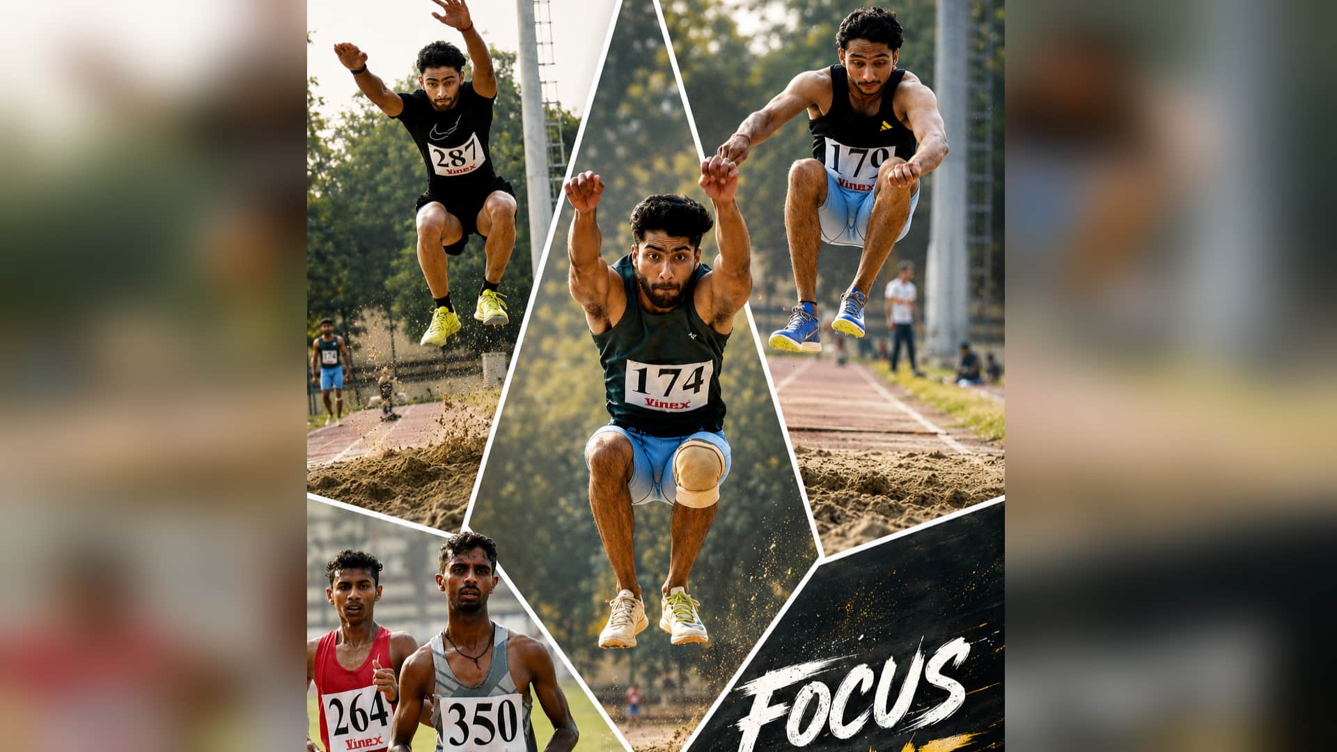 Prayagraj players dominated, winning eight medals including four gold.