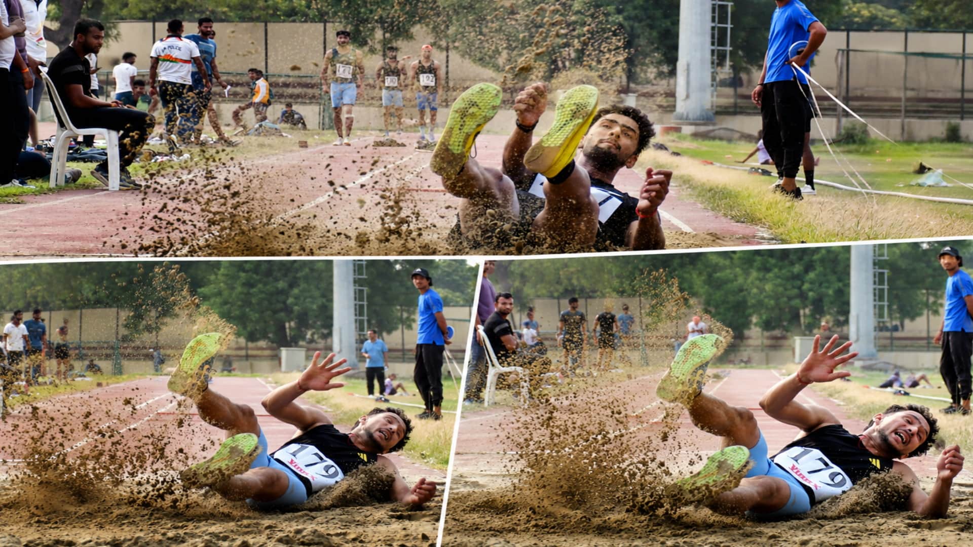 Prayagraj players dominated, winning eight medals including four gold.