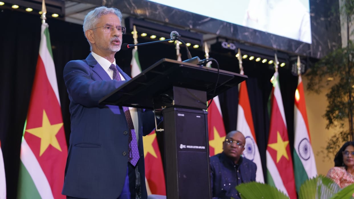 EAM Jaishankar on suriname visit says Partnerships critical for progress in tough world praise india