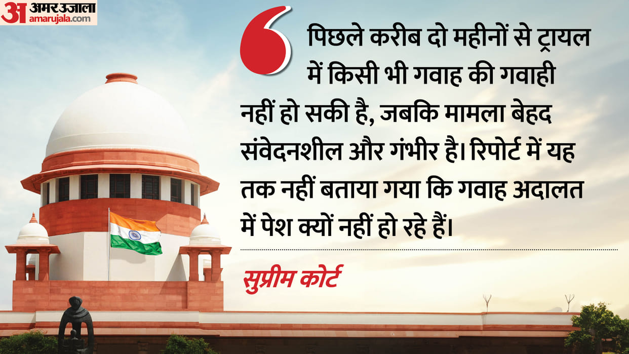 Lakhimpur violence case: Supreme Court displeased with the absence of witnesses