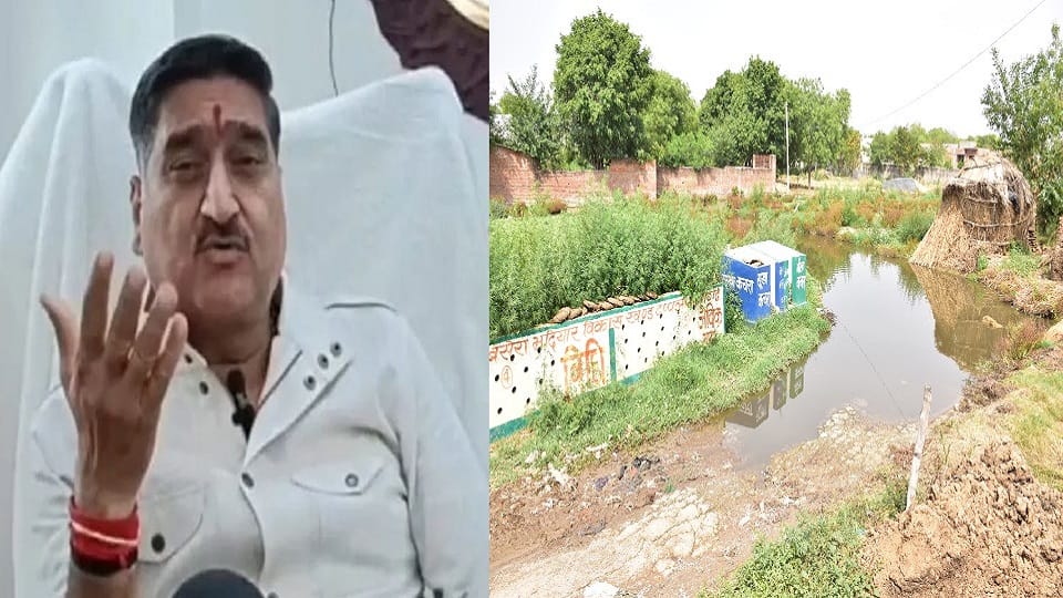 Aligarh MP Satish Gautam adopted village Basera-Bhadiyar