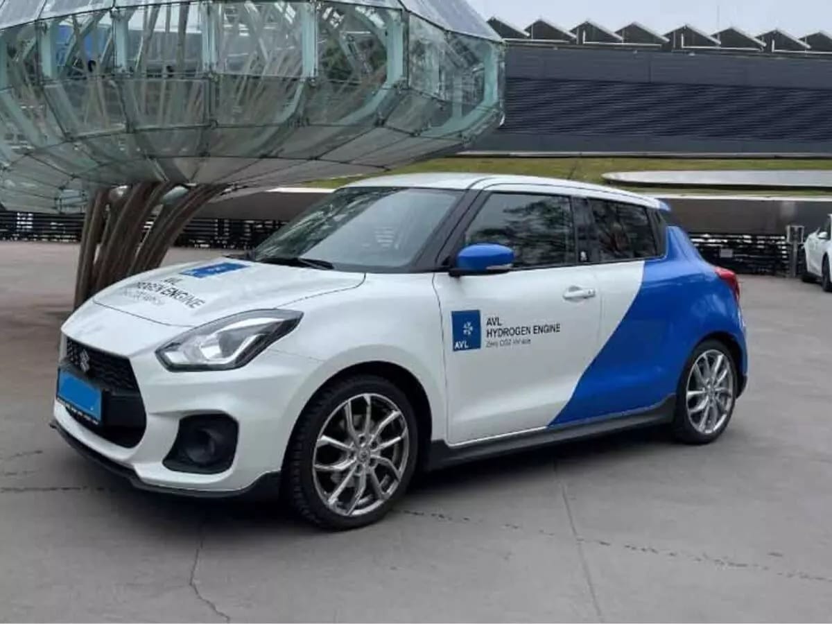 Hydrogen-Powered Suzuki Swift Prototype Revealed: A Boost for Nitin Gadkari’s Green Fuel Vision?