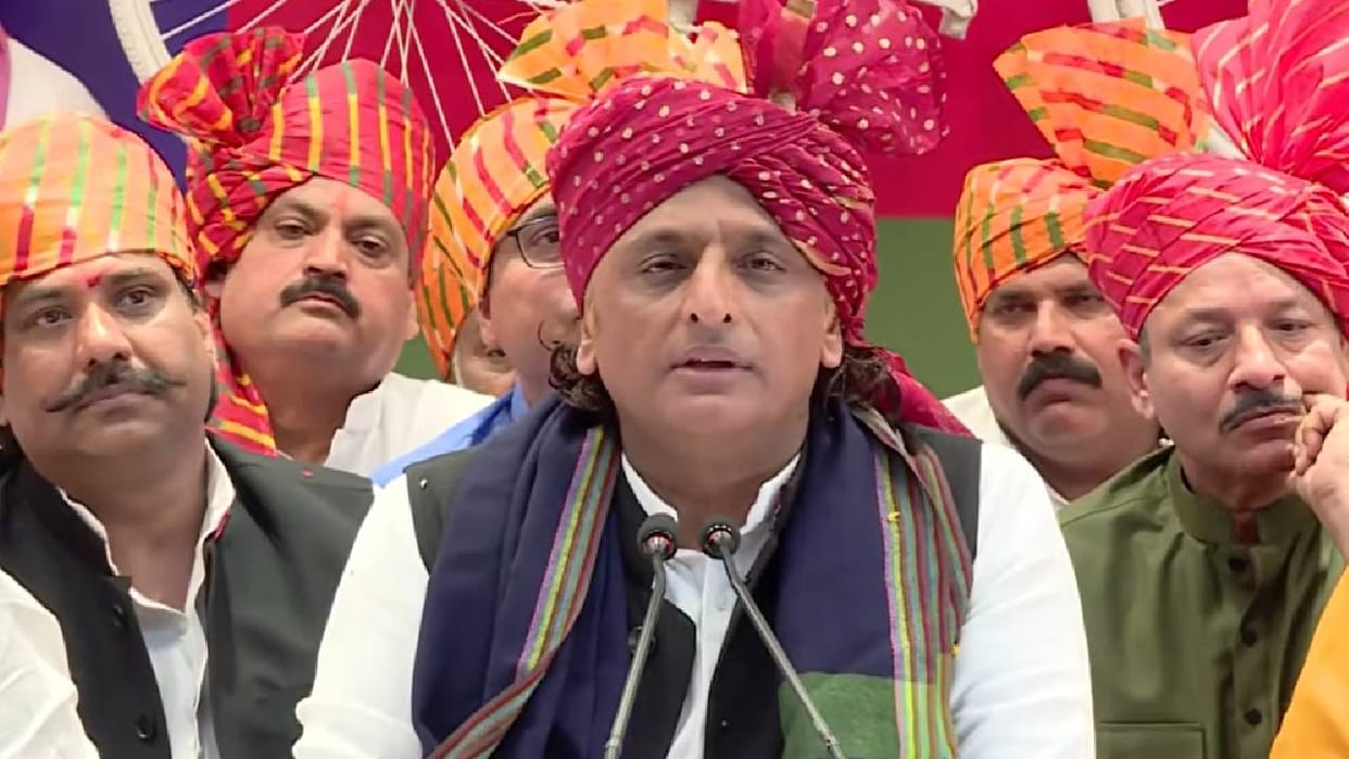 UP: Akhilesh Yadav Says—The BJP Has No Work; They Only Instigate Conflicts.