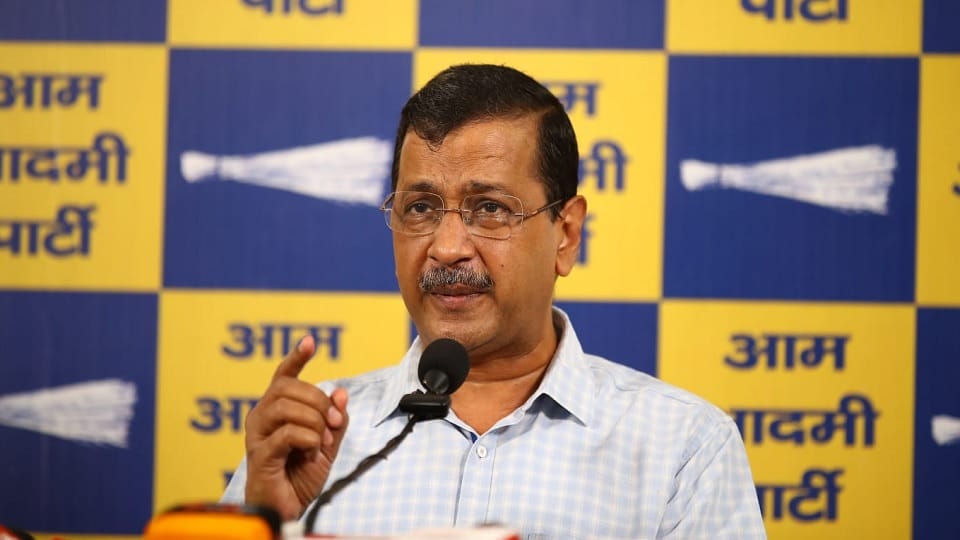 Arvind Kejriwal lashed out at the BJP over the ED raids at Sanjeev Arora's residence