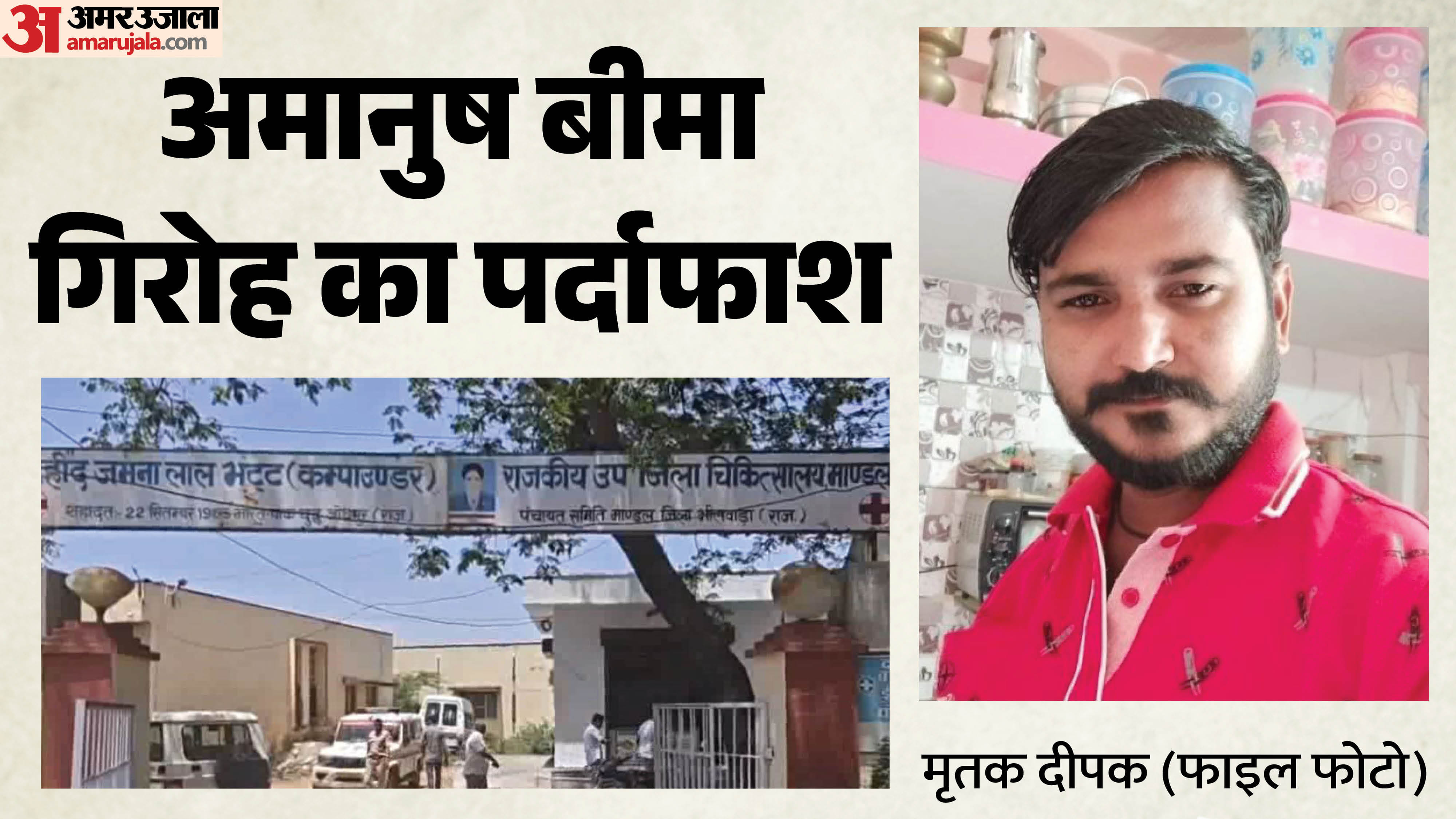 बीमा रकम हड़पने के लिए गिरोह ने रची खौफनाक साजिश