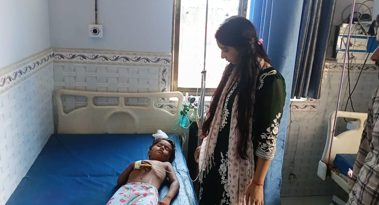 Youth Returning After Treatment Dies in Tragic Accident After Nilgai Suddenly Appears on Road