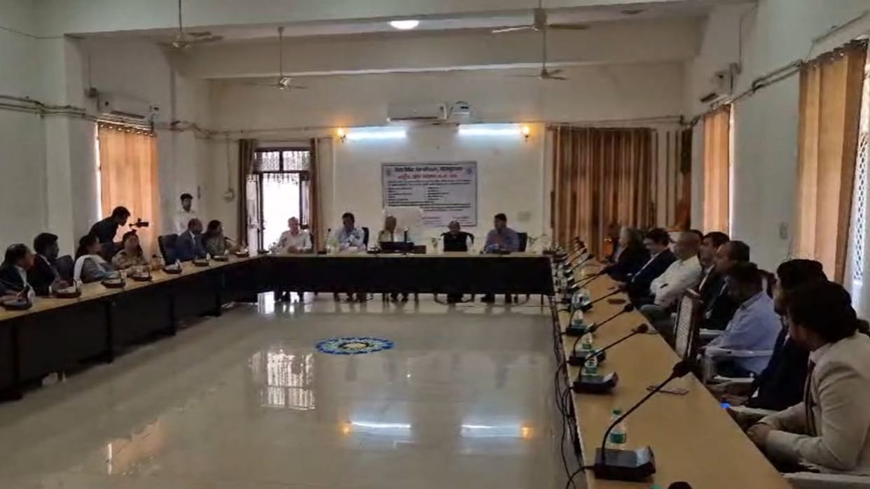 Cases ranging from traffic challans to family disputes were resolved in Greater Noida Lok Adalat