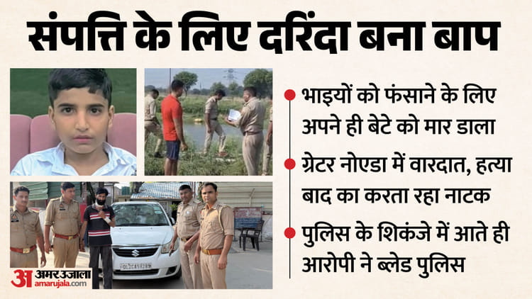 हैवान बना बाप: भाइयों को फंसाने के लिए बेटे को ही मार डाला; पिता से बचने को बच्चे ने आखिरी सांस तक किया संघर्ष