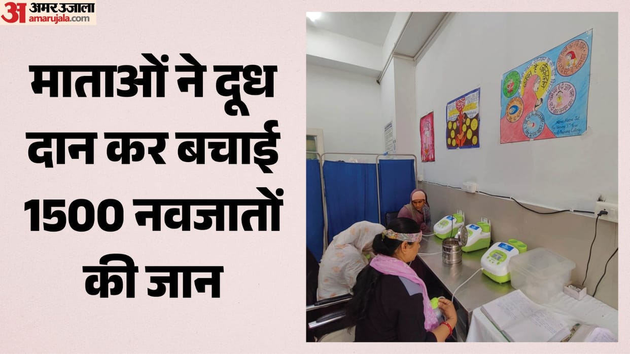 Indore News MTH Milk Bank for newborns mothers day 2026