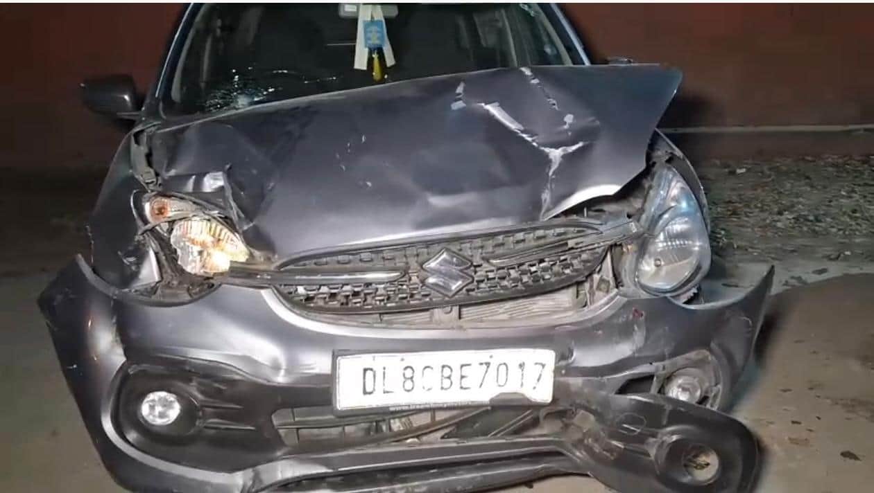 accident in Delhi Two Friends Returning After Watching IPL Match Die Speeding Car Crushes Bullet Riders