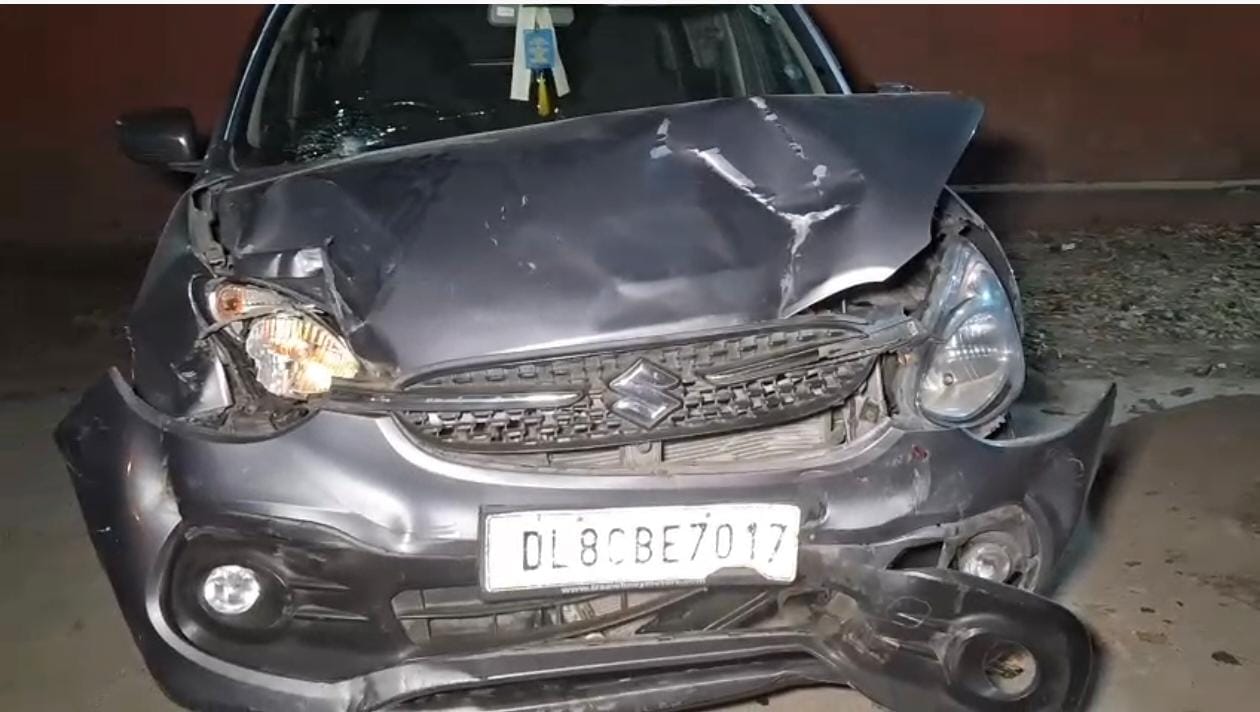 accident in Delhi Two Friends Returning After Watching IPL Match Die Speeding Car Crushes Bullet Riders
