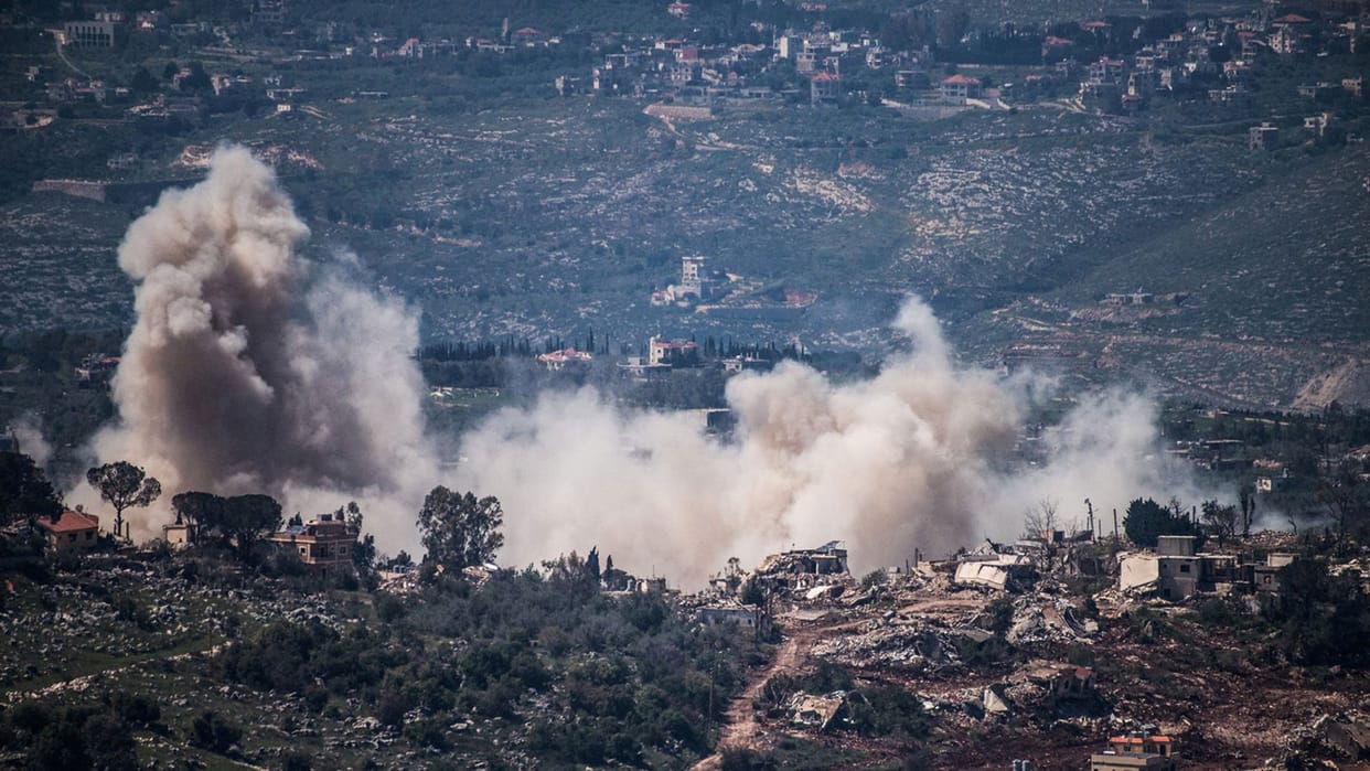 israel strikes near historic beaufort castle lebanon gaza ceasefire fails