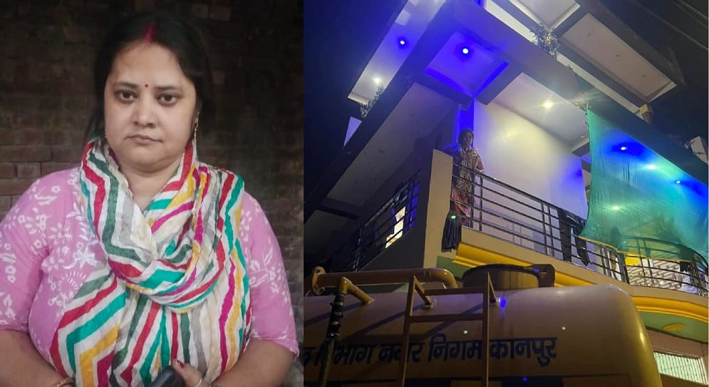 Kanpur Sewer Line Clogged for Year Distressed Woman Climbs to Third Floor to End Her Life Cleaning at Midnight