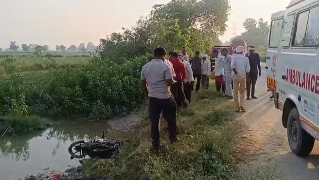 Auraiya Accident Vehicle speeds like a harbinger of death two real brothers die after plunging into a canal