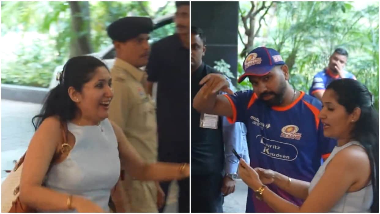 IPL 2026: Fans phone turns off after Rohit Sharma agrees to selfie Video goes viral