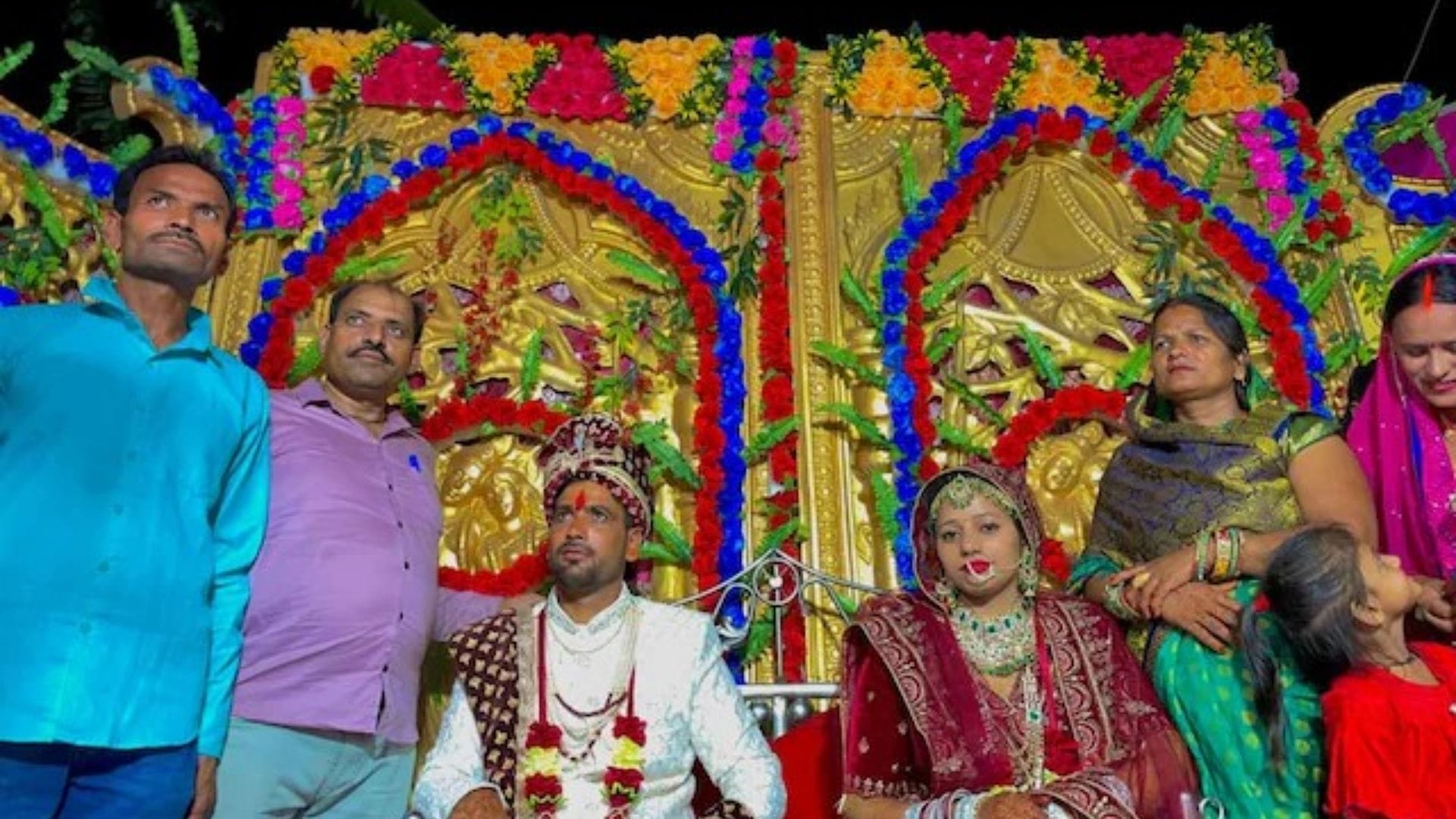 मृतका की शादी की फोटो