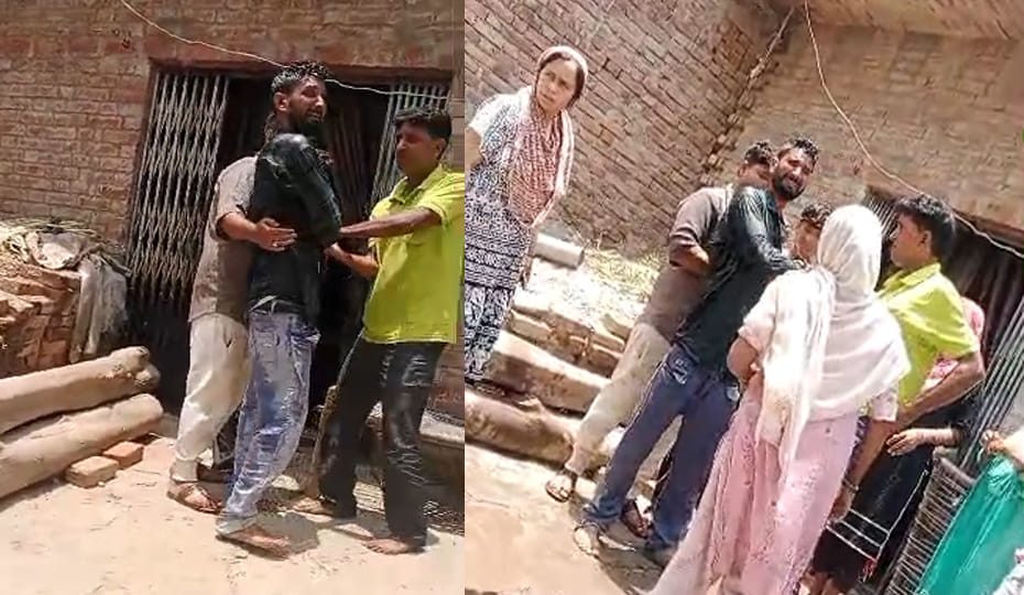 Fatehpur: Distraught after his wife left home, a young man attempts suicide
