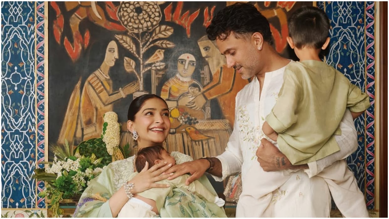 Sonam Kapoor And Anand Ahuja Reveals Second Son Name Rudralokh Share Its Meaning And His First Picture