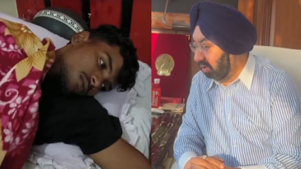 Jalandhar MP Vikramjit Singh Sahney Steps Forward to Assist Blast Victim New Bike
