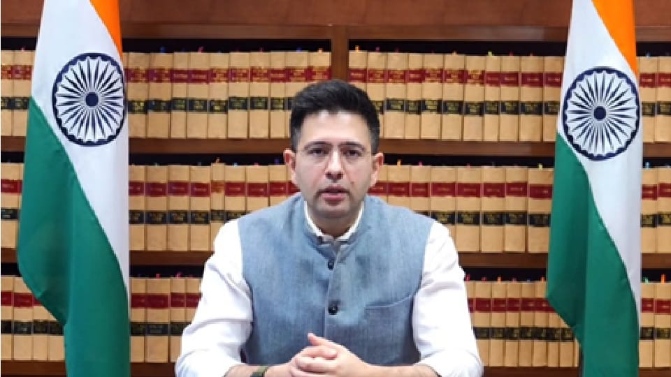 MP Raghav Chadha attacked on AAP