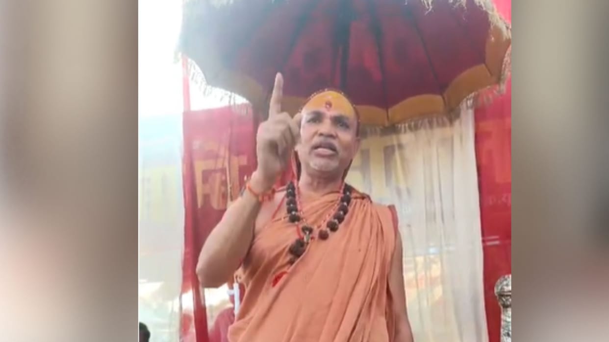 Swami Avimukteshwarananda Saraswati called mother cow soul of eternal culture in ghazipur