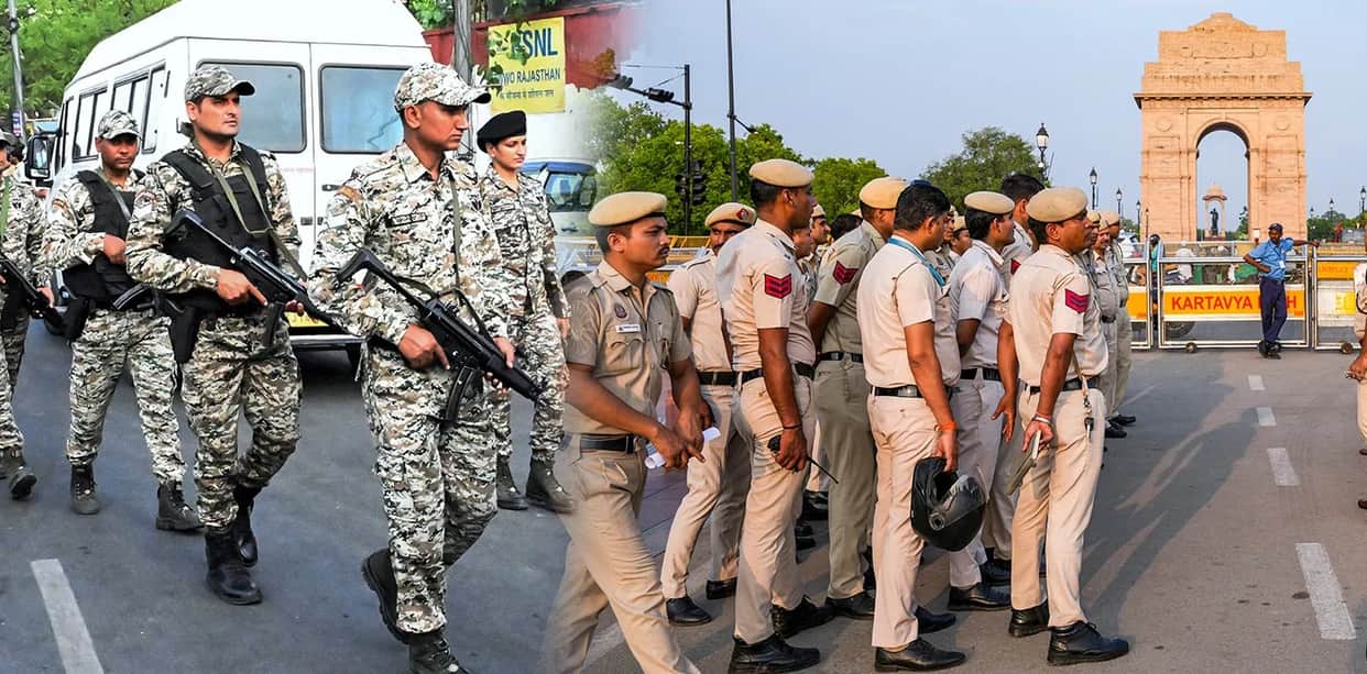 Terror Attack Alert in Delhi Security Heightened at BJP Headquarters and Government Buildings