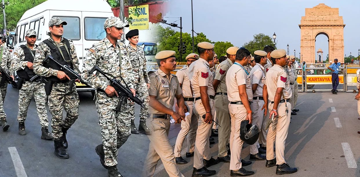 Terror Attack Alert in Delhi Security Heightened at BJP Headquarters and Government Buildings