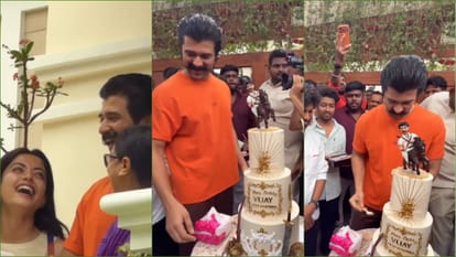 Rashmika Mandanna Shares Glimpse Of Hubby Vijay Deverakonda Birthday Celebrations Says It Was A Perfect Day