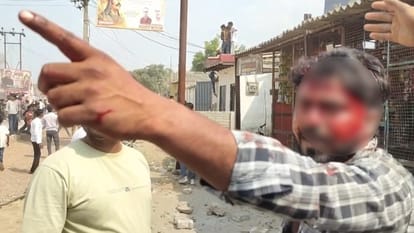 Hapur Violence Unrest during religious procession in Hapur heavy stone-pelting ensues See photos