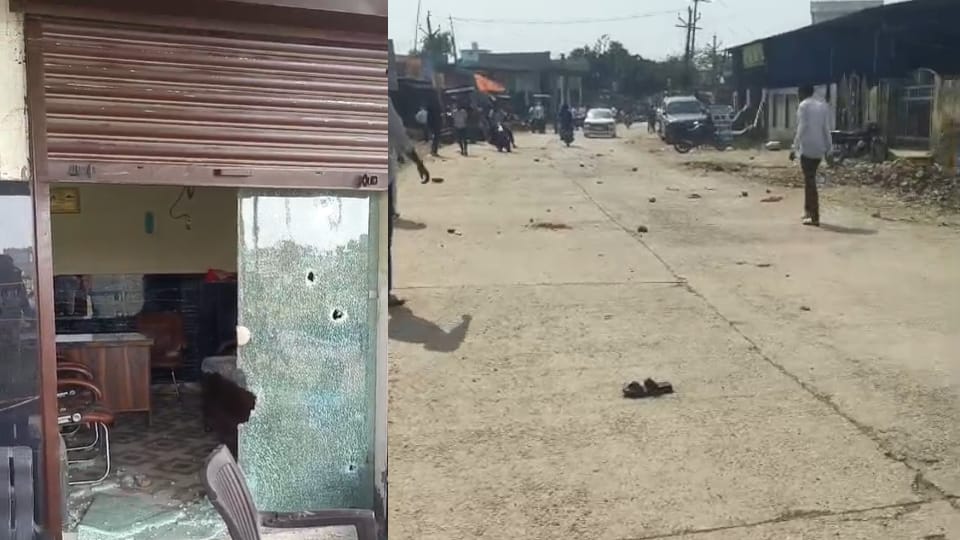 Hapur Violence Unrest during religious procession in Hapur heavy stone-pelting ensues See photos