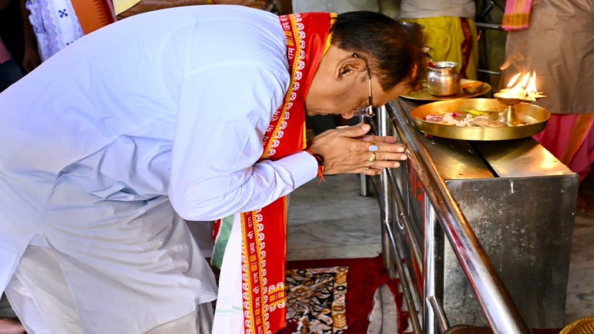 सीएम साय ने श्री जगन्नाथ मंदिर में की पूजा-अर्चना