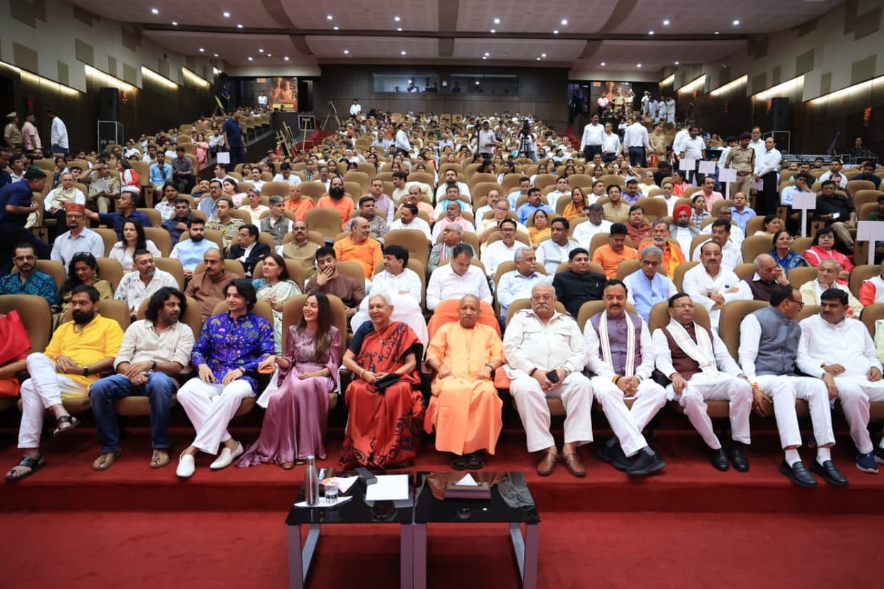 UP: CM Yogi announces tax-free film Krishnavatharam in the state; CM and Governor watch the film together