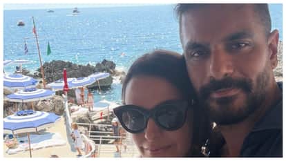 neha dhupia celebrate 8th wedding anniversary with hubby angad bedi share romantic photos celebs wishes