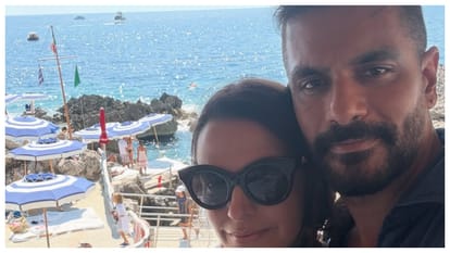 neha dhupia celebrate 8th wedding anniversary with hubby angad bedi share romantic photos celebs wishes